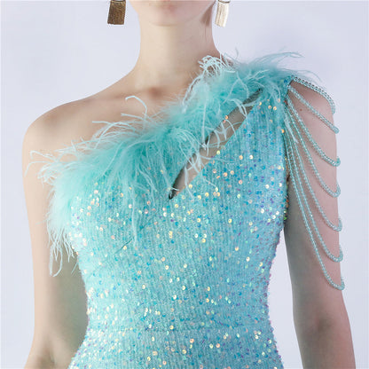 Side Split Formal Dress