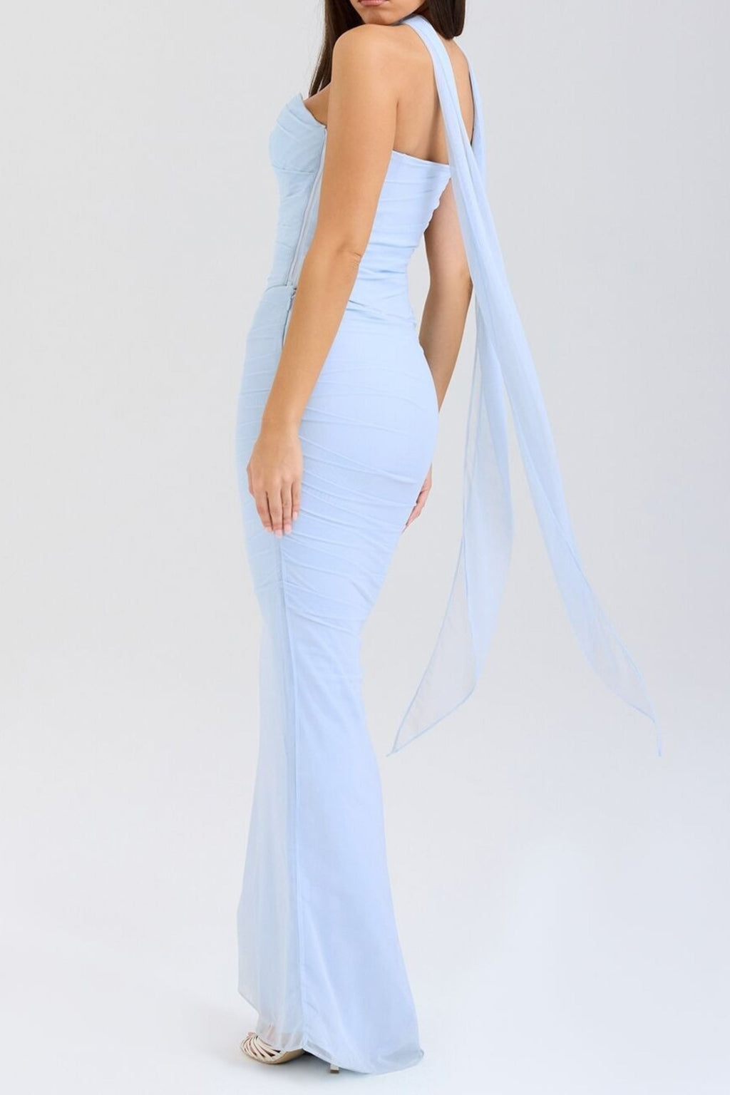 Bluebell Fluted Hem Maxi Skirt