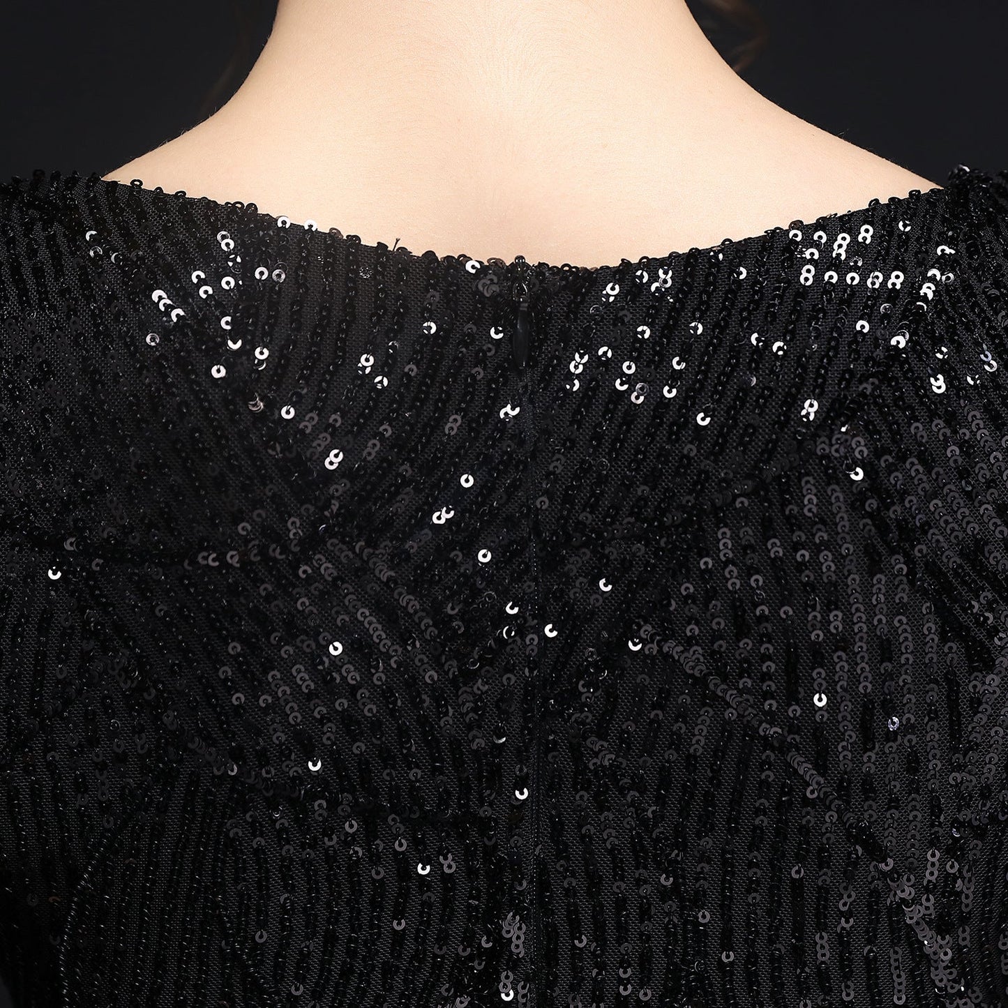 Sequin Long Formal Gown