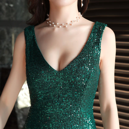 Long Sequin Formal Dress