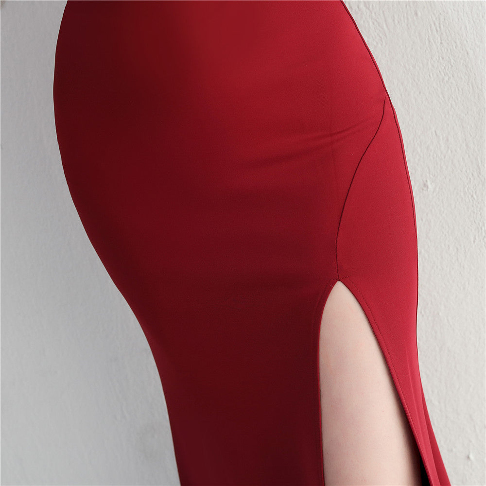 One Shoulder Long Formal Dress