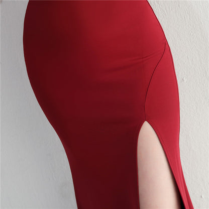 One Shoulder Long Formal Dress