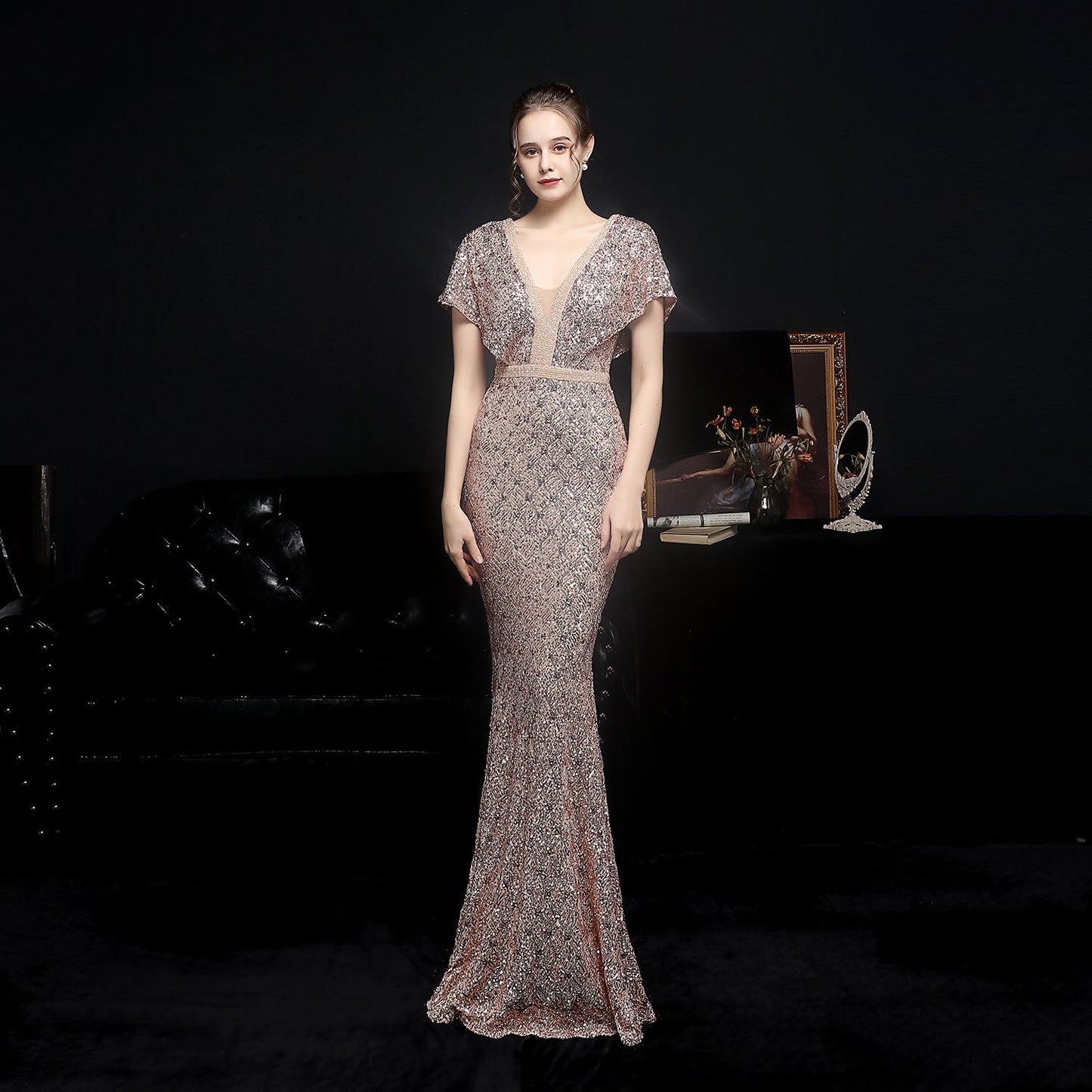 Beaded Formal Dress