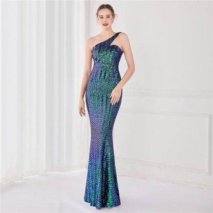 Sequin Long Formal Dress