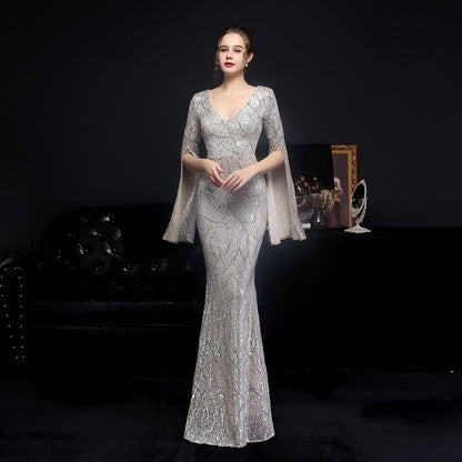 Sequin Long Formal Gown