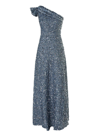 One Shoulder Prom Dress