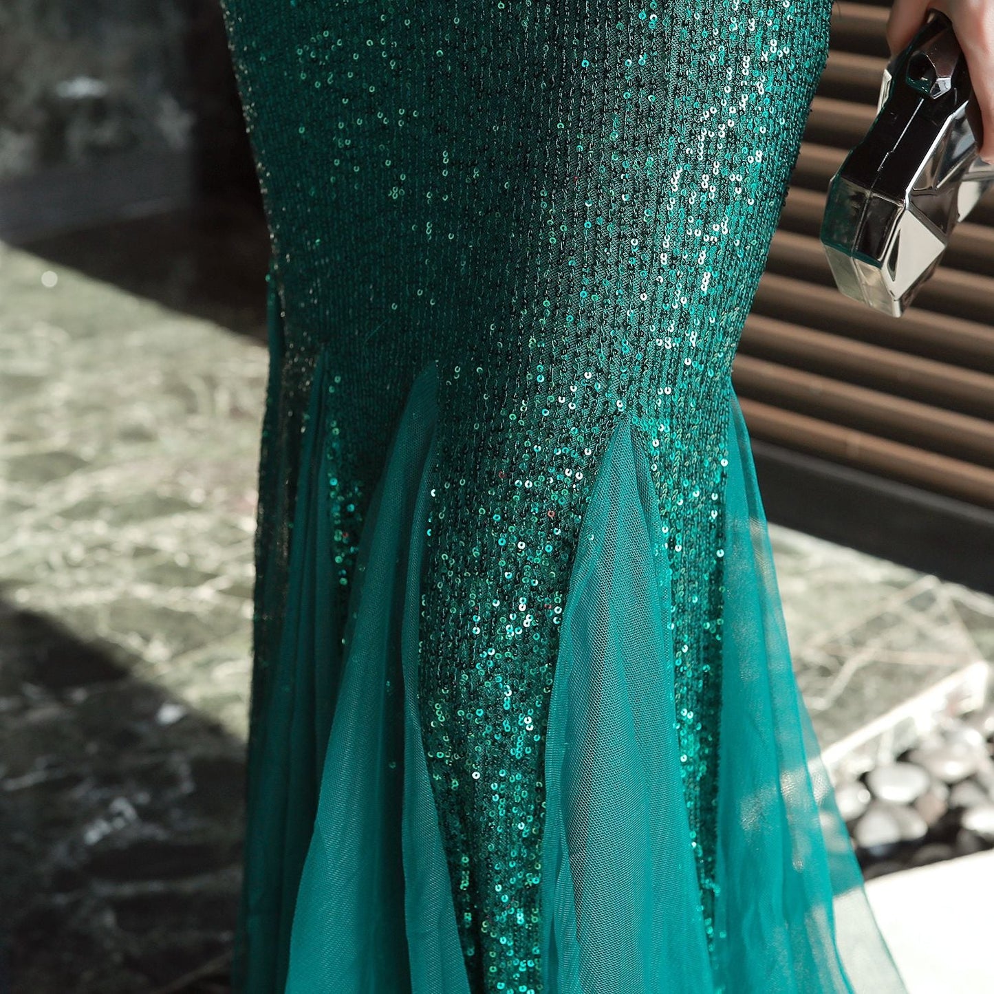 Long Sequin Formal Dress