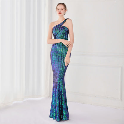 Sequin Long Formal Dress