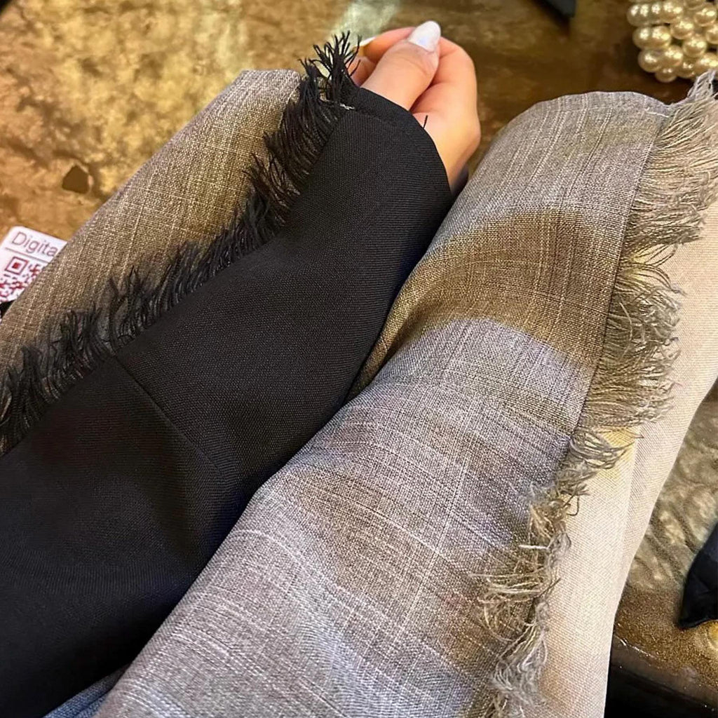 Stylish Patchwork Robe - Cardigan and Dress Style