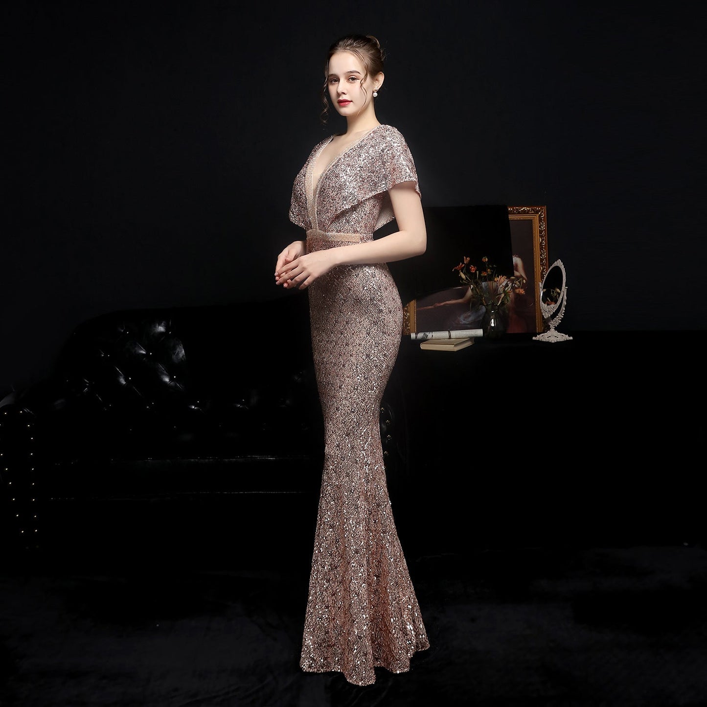 Beaded Formal Dress