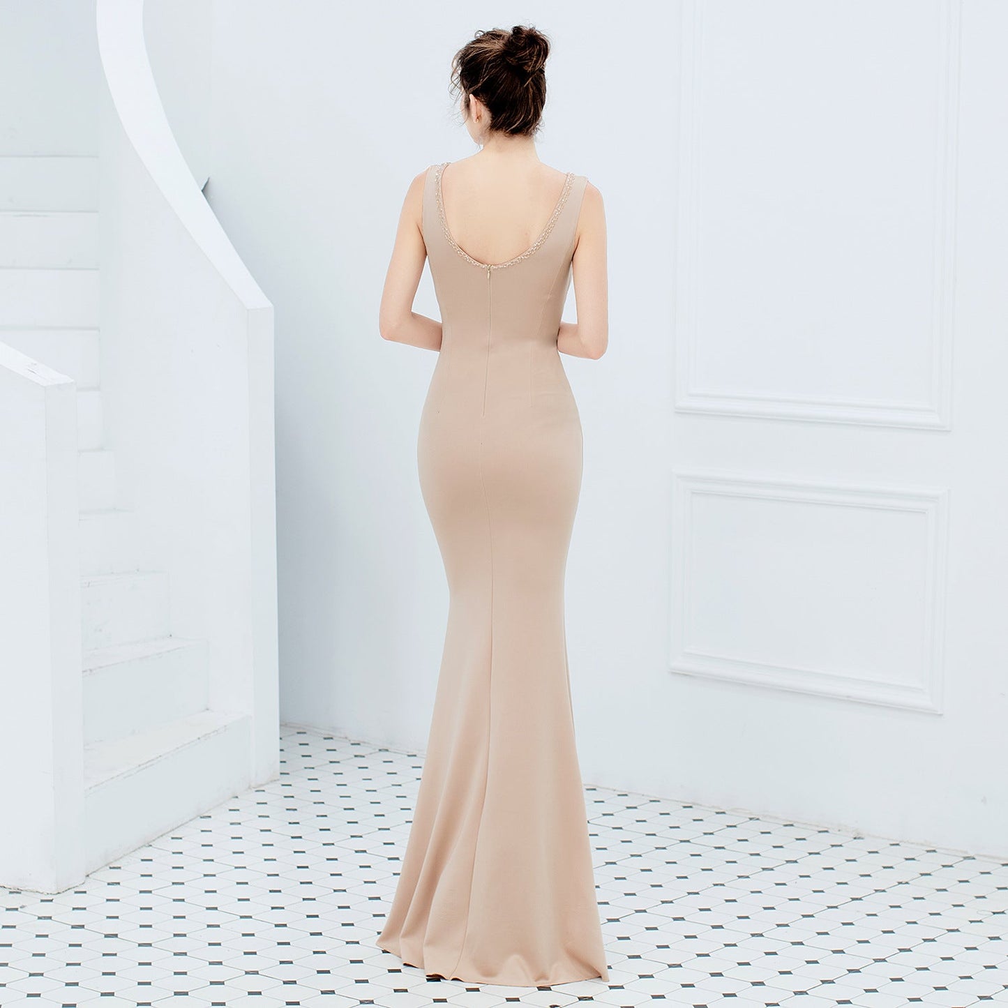 Slim Fishtail Formal Dress