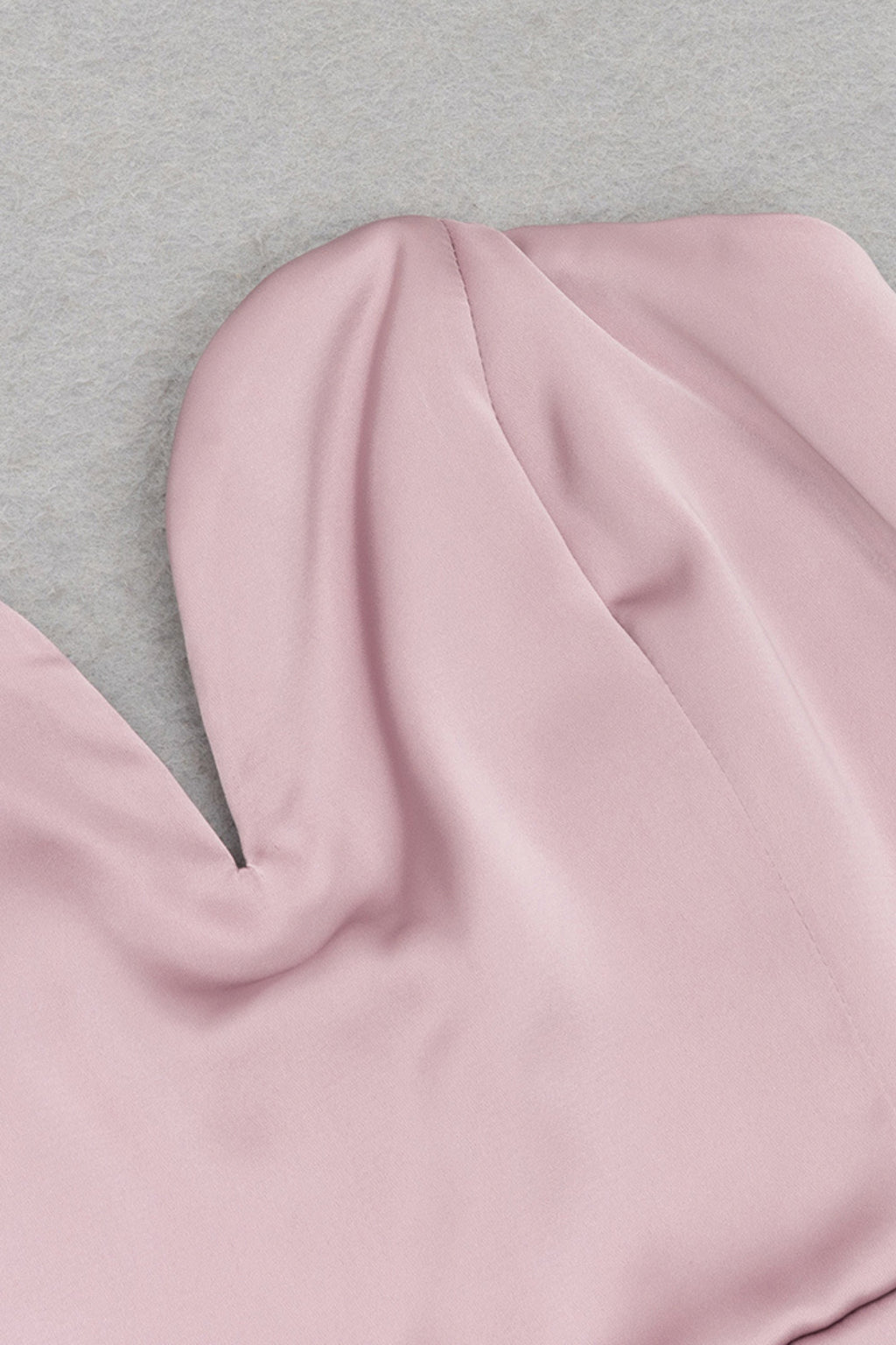 Satin off shoulder maxi dresses in pink