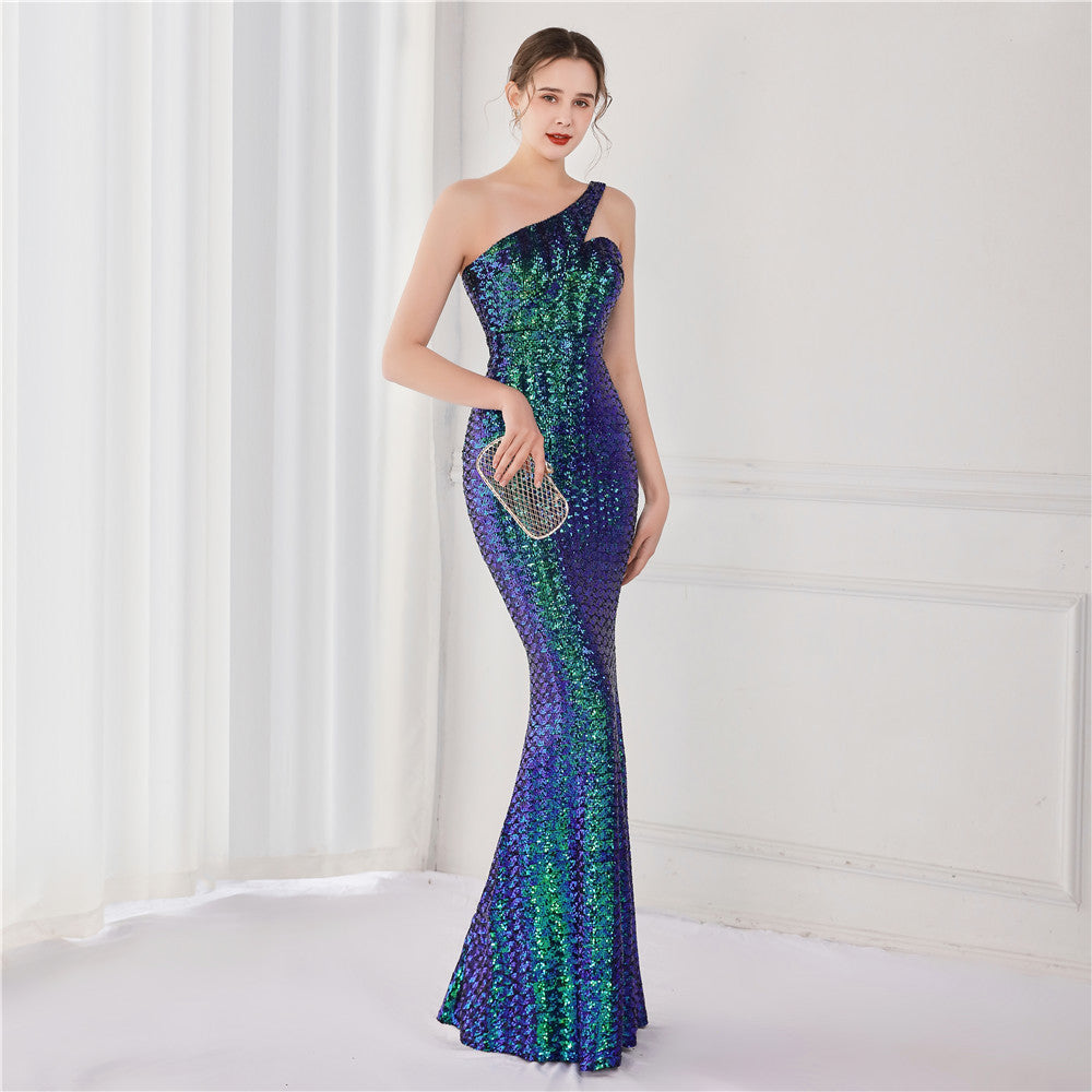 Sequin Long Formal Dress