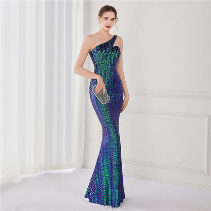 Sequin Long Formal Dress