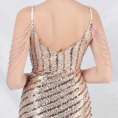 Long Halter Formal Dress