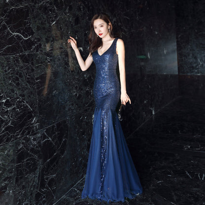 Long Sequin Formal Dress