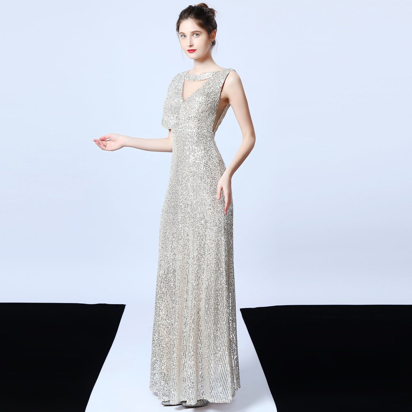 Beaded Embroidered Formal Dresses