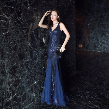 Long Sequin Formal Dress