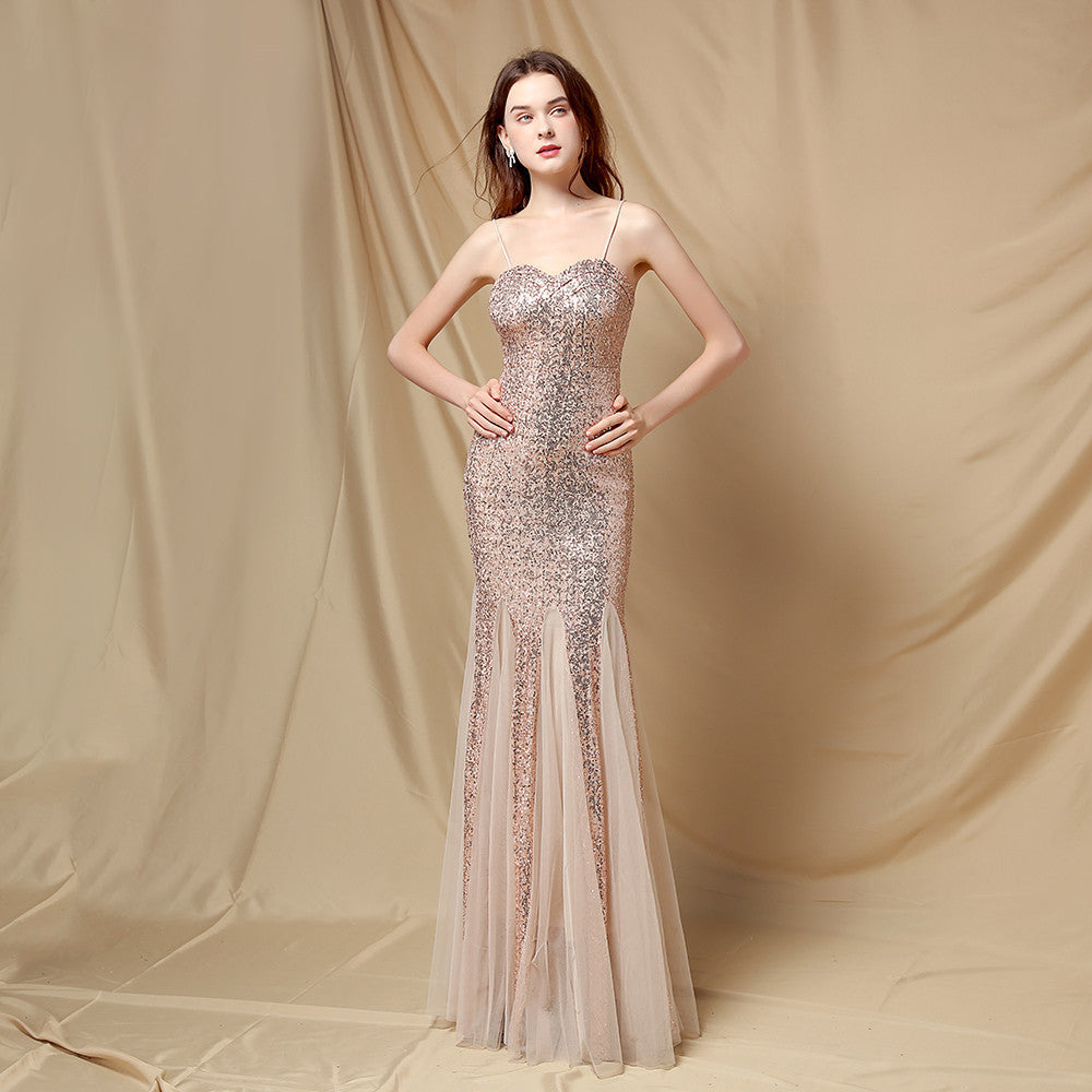 Slim Fishtail Formal Dress
