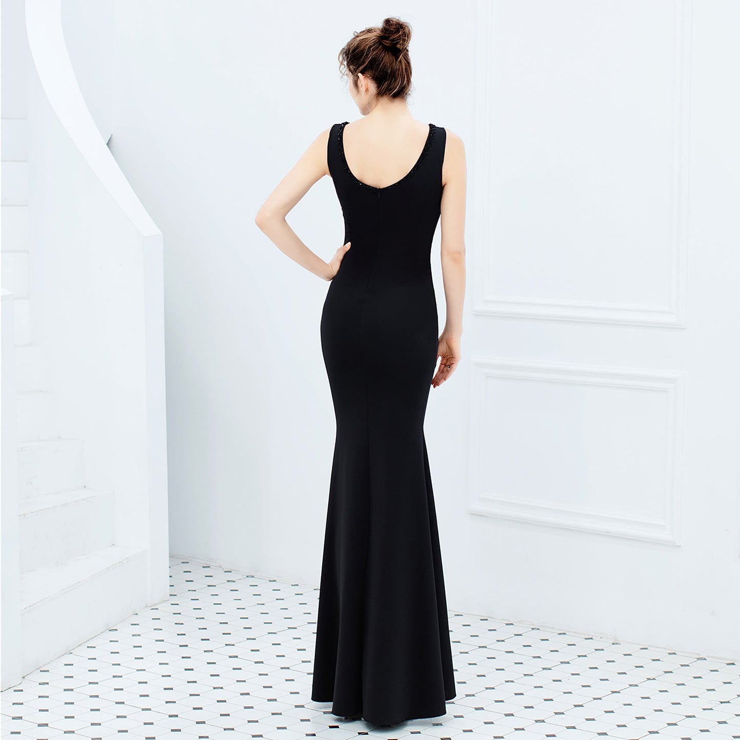 Slim Fishtail Formal Dress