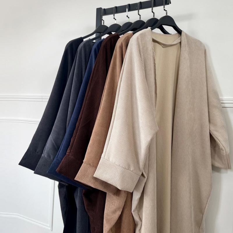 Autumn/Winter Corduroy Cardigan Coat