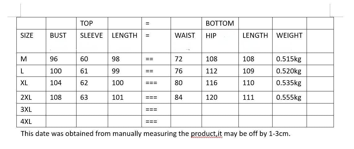 2pcs Set Long Sleeved Shirt and Pants