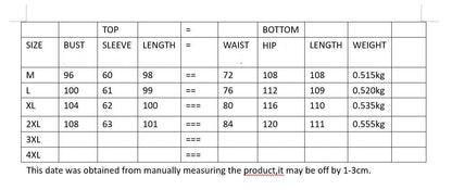 2pcs Set Long Sleeved Shirt and Pants