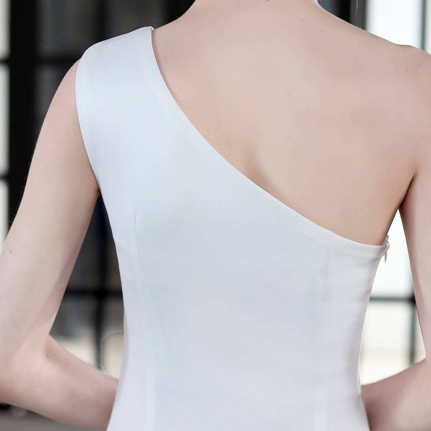 Long One Shoulder Formal Dress