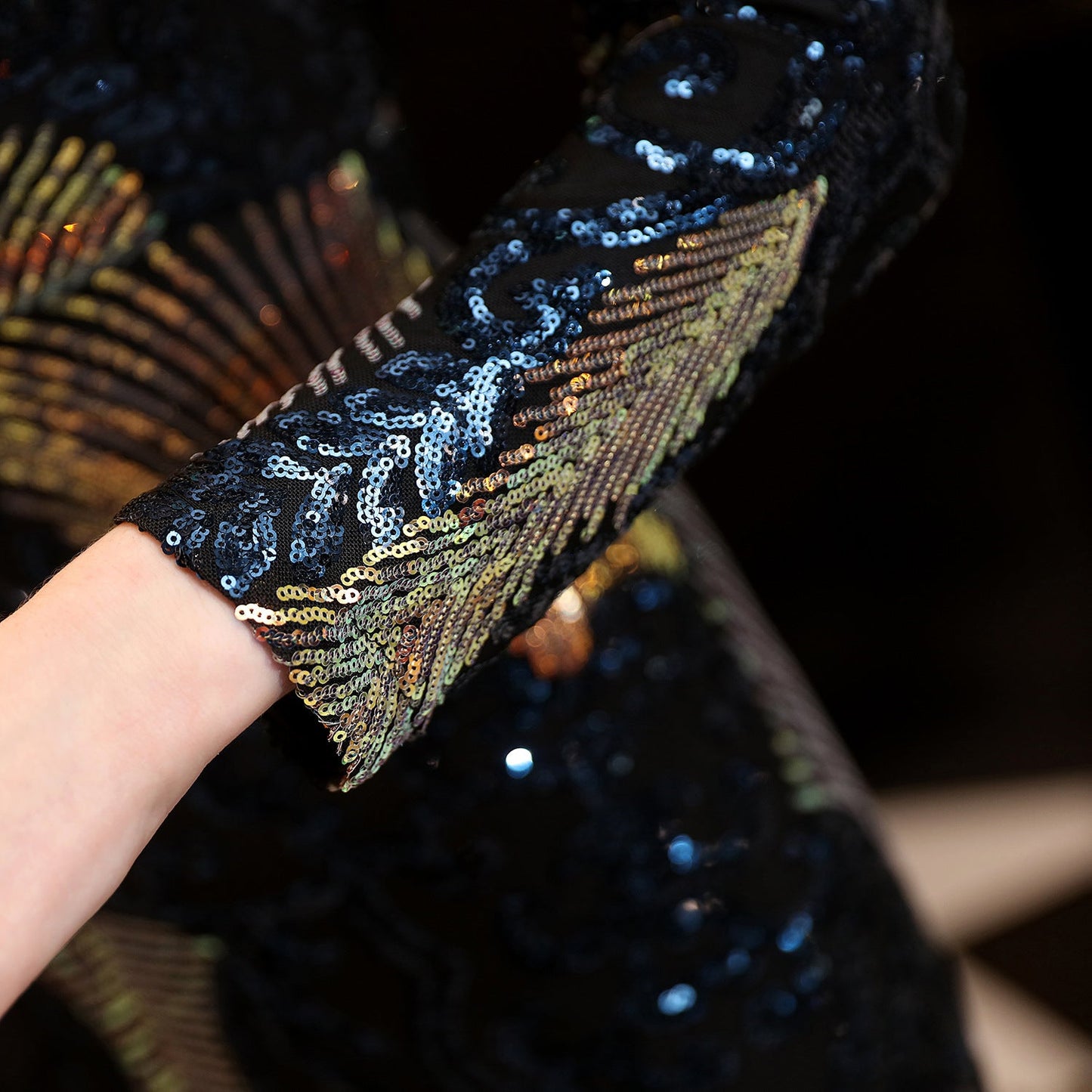 Long Sequin Formal Dress