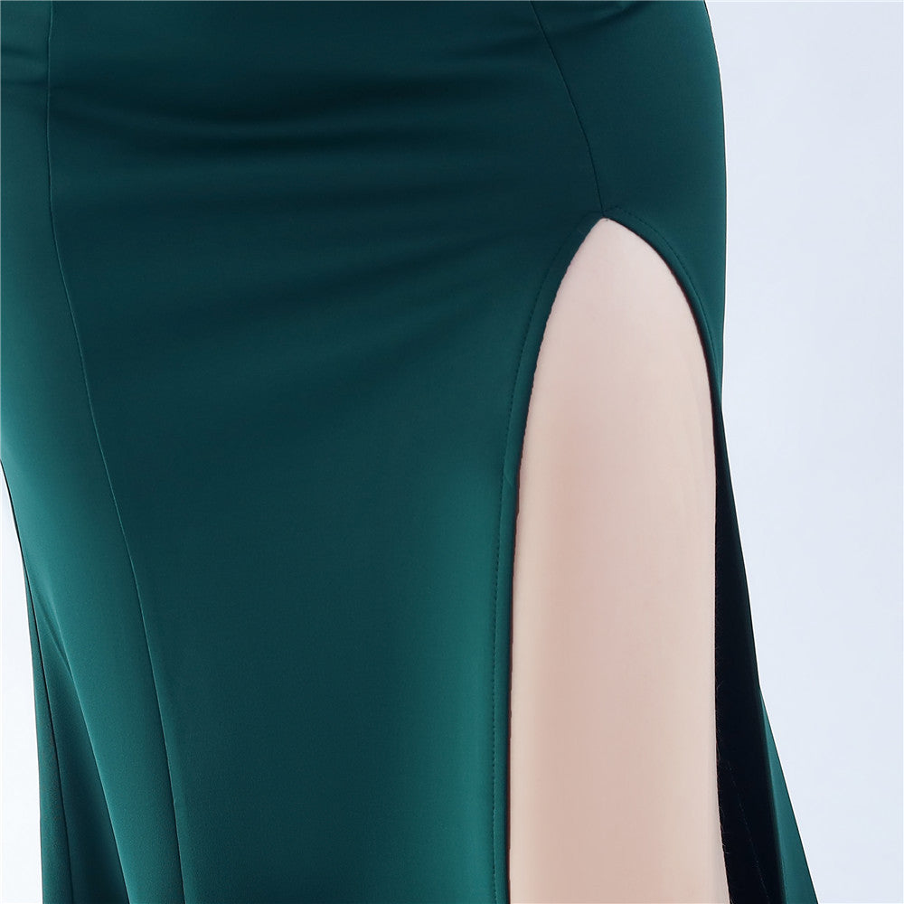 Exhibition and Wedding Evening Formal Gown