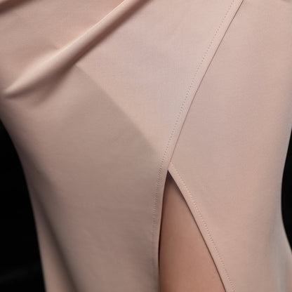 Long Halter Formal Dress