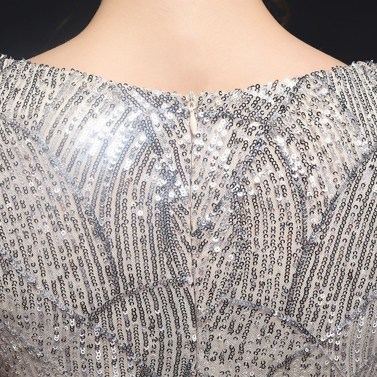 Sequin Long Formal Gown