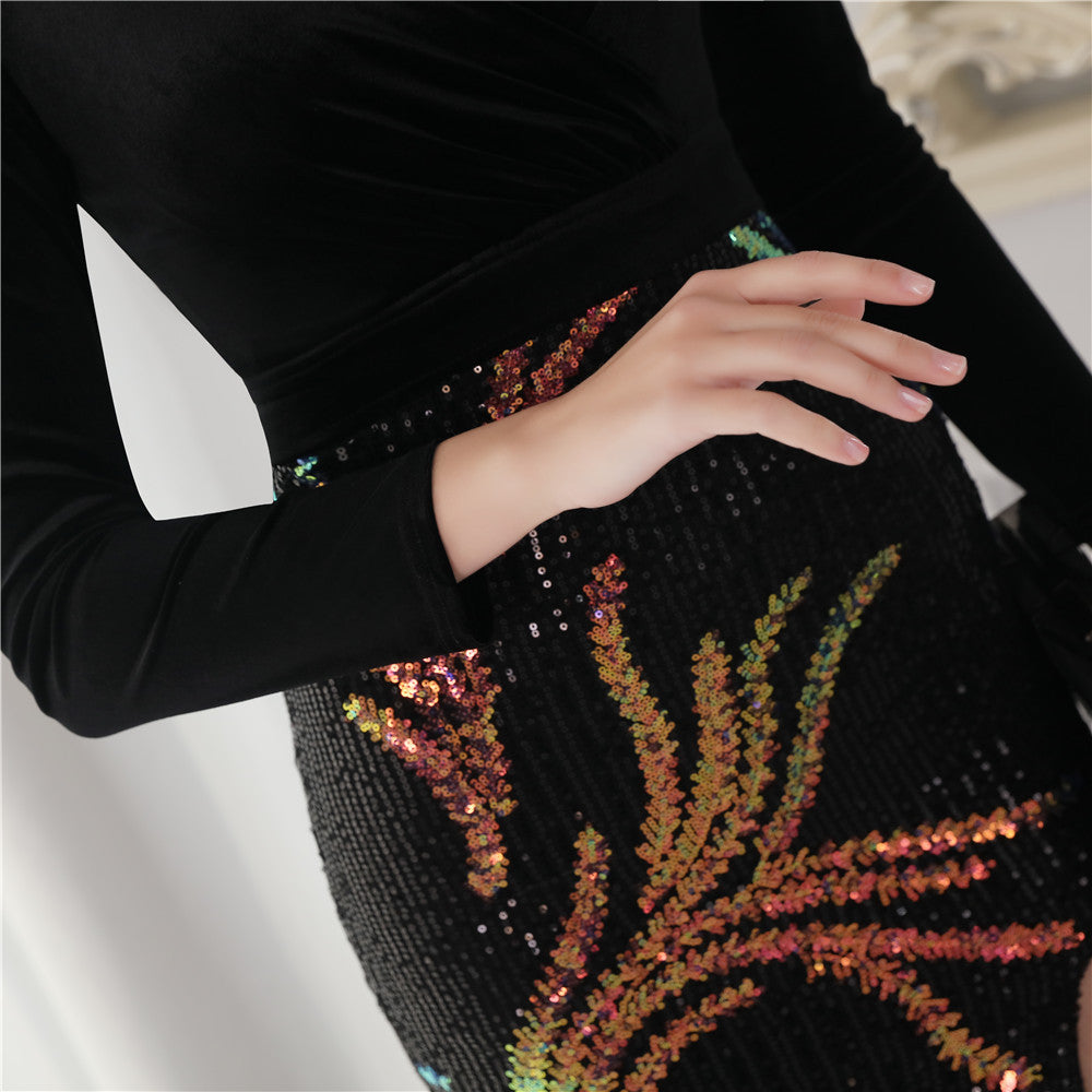Beaded Formal Dress