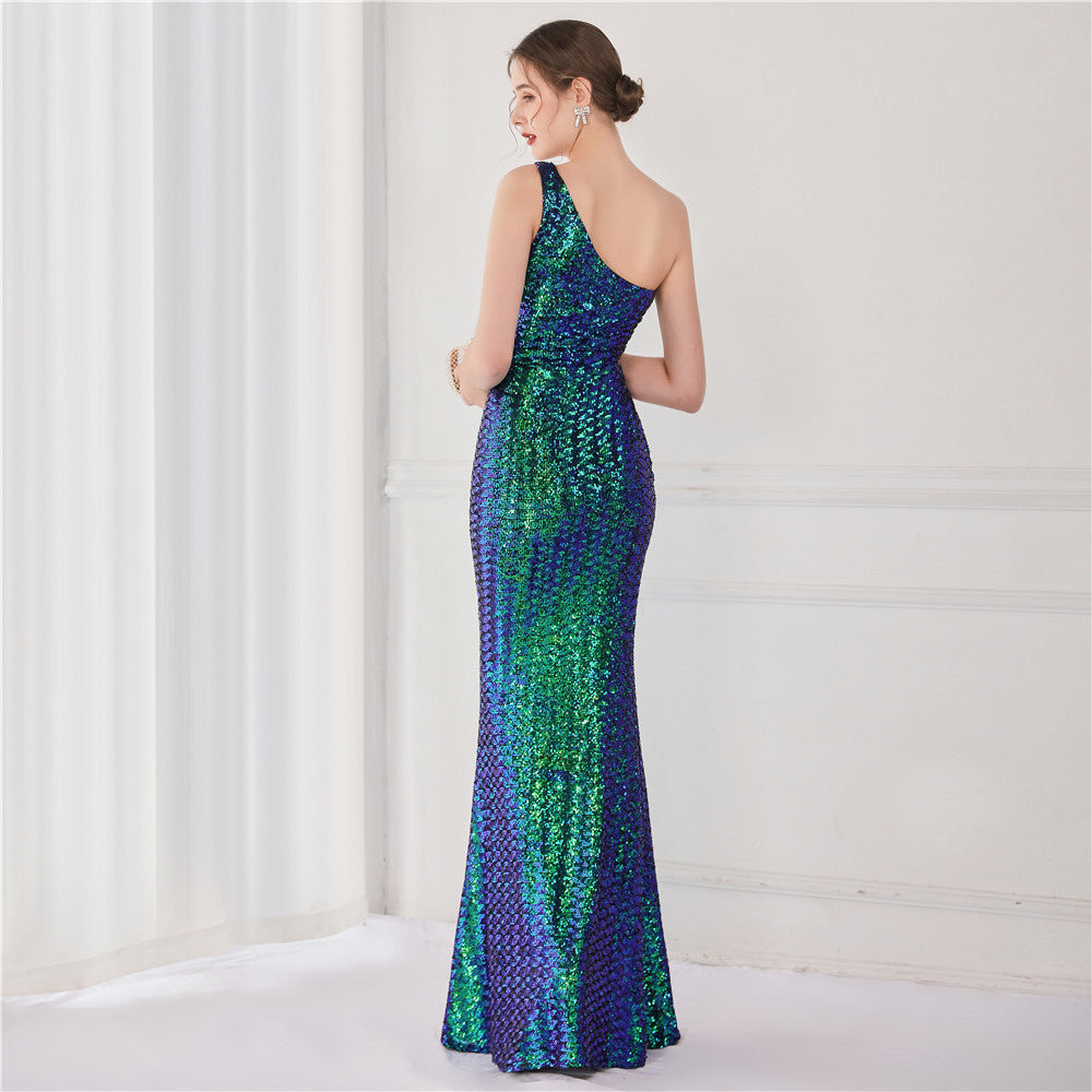 Sequin Long Formal Dress