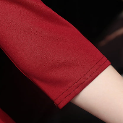 Lace Rhinestone Formal Dress