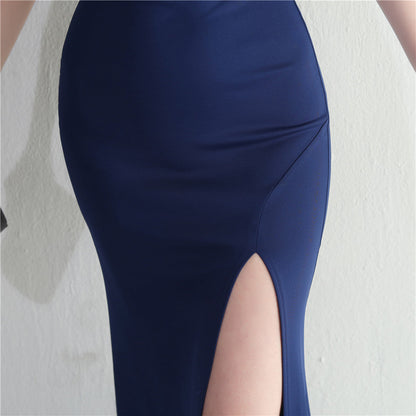 One Shoulder Long Formal Dress
