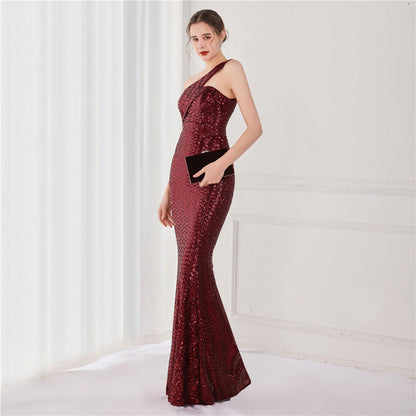 Sequin Long Formal Dress