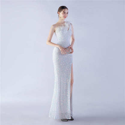 Side Split Formal Dress