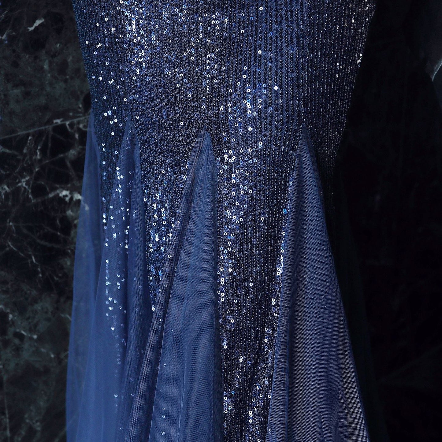 Long Sequin Formal Dress