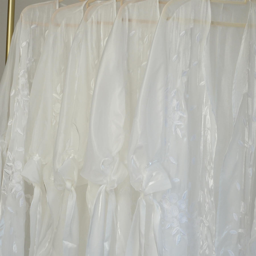 HASASERIES HS1015 1pcs Cardigan Printed Bubble Sleeves Elegant Long Skirt