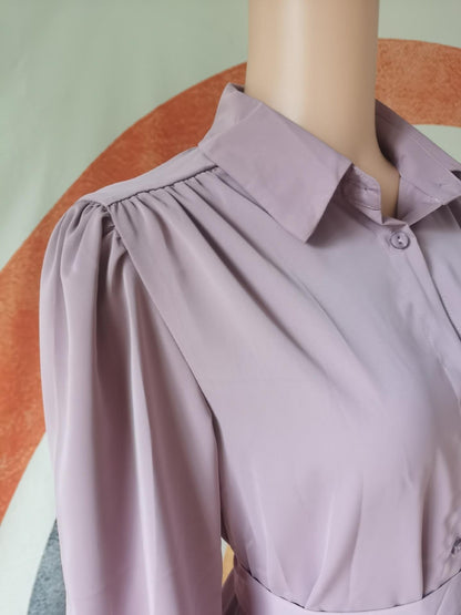 2pcs Set Long Sleeved Shirt and Pants