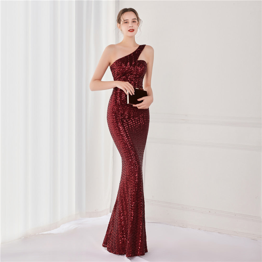 Sequin Long Formal Dress