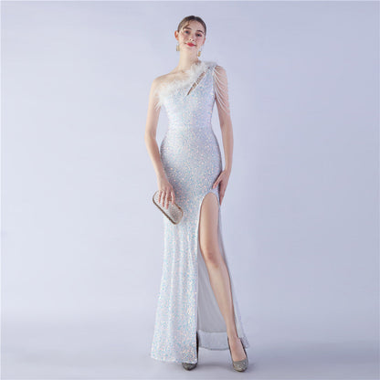 Side Split Formal Dress