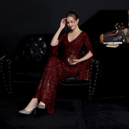 Sequin Long Formal Gown