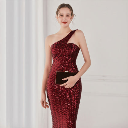 Sequin Long Formal Dress