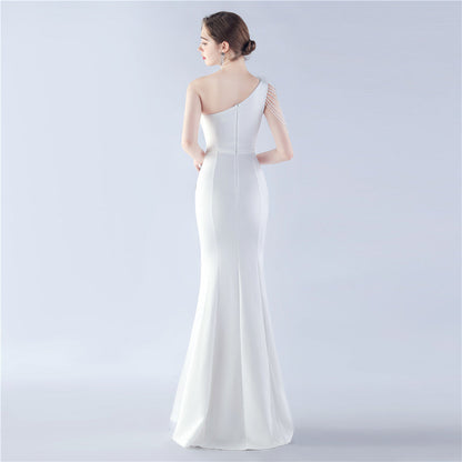 Exhibition and Wedding Evening Formal Gown