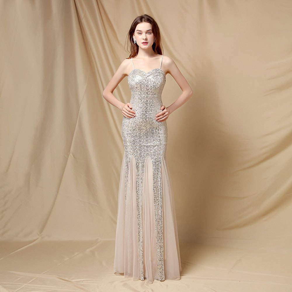 Slim Fishtail Formal Dress