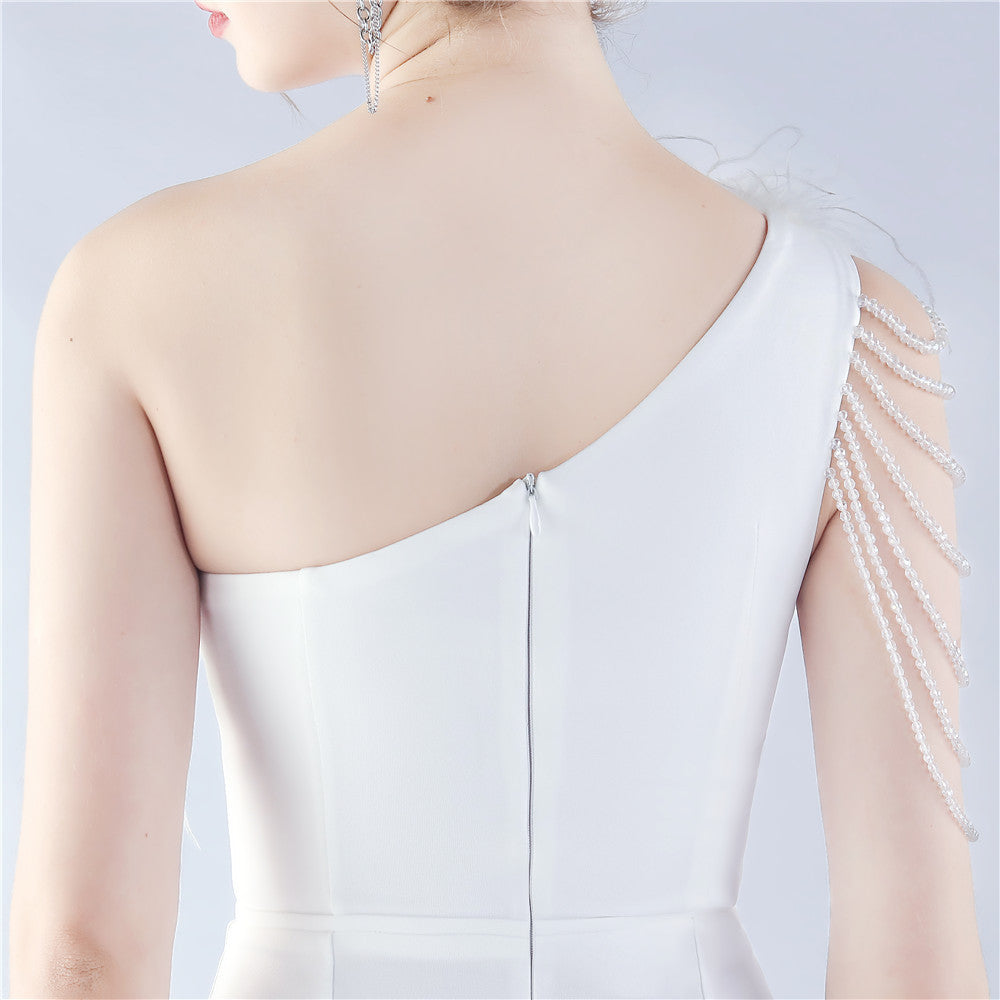 Exhibition and Wedding Evening Formal Gown