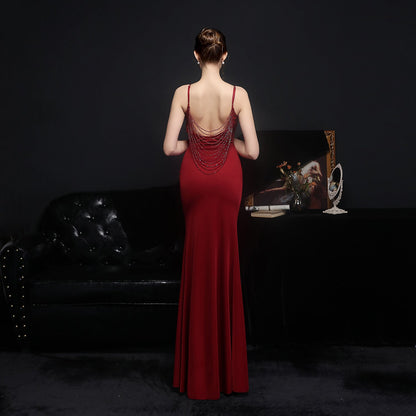 Long Halter Formal Dress