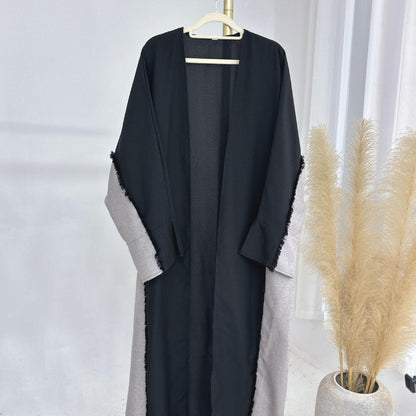 Stylish Patchwork Robe - Cardigan and Dress Style